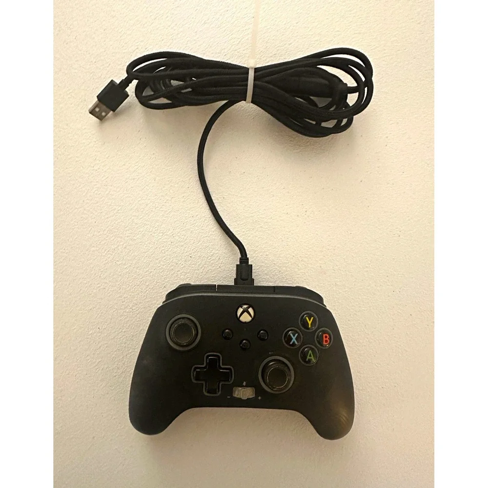 Microsoft Xbox One Wired USB Controller Gamepad for Console, Black